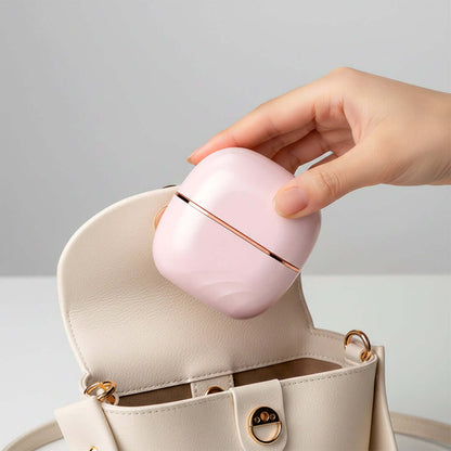 GLAM COMB Mini Hair Straightener - Portable 3-Speed Control