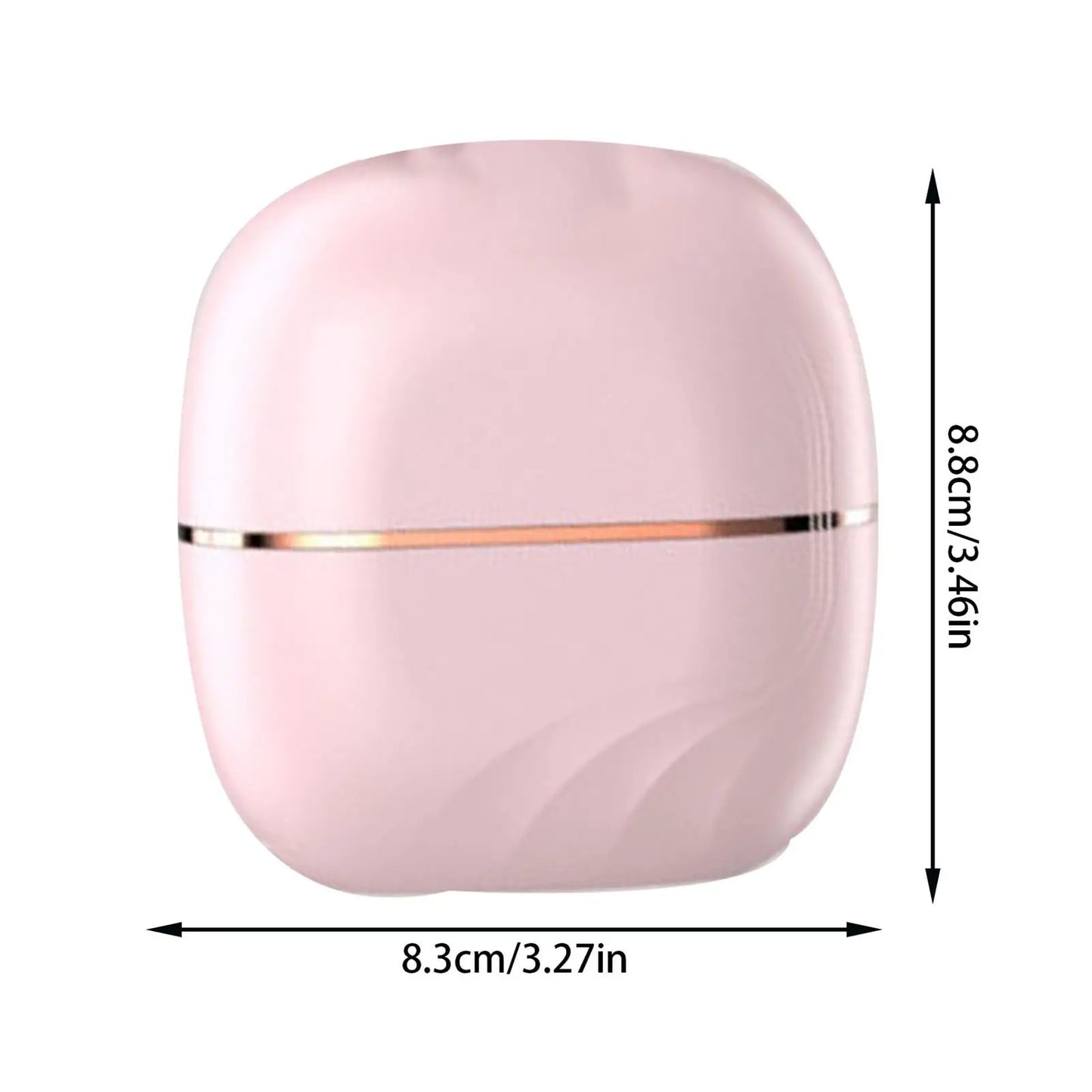 GLAM COMB Mini Hair Straightener - Portable 3-Speed Control